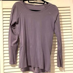 Lululemon long sleeve in plum color